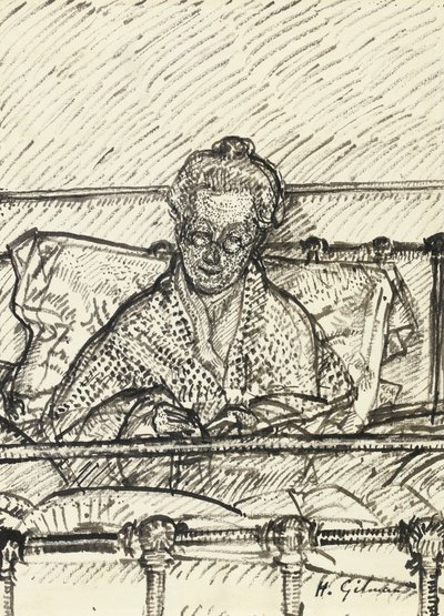 Letter writing (the artist